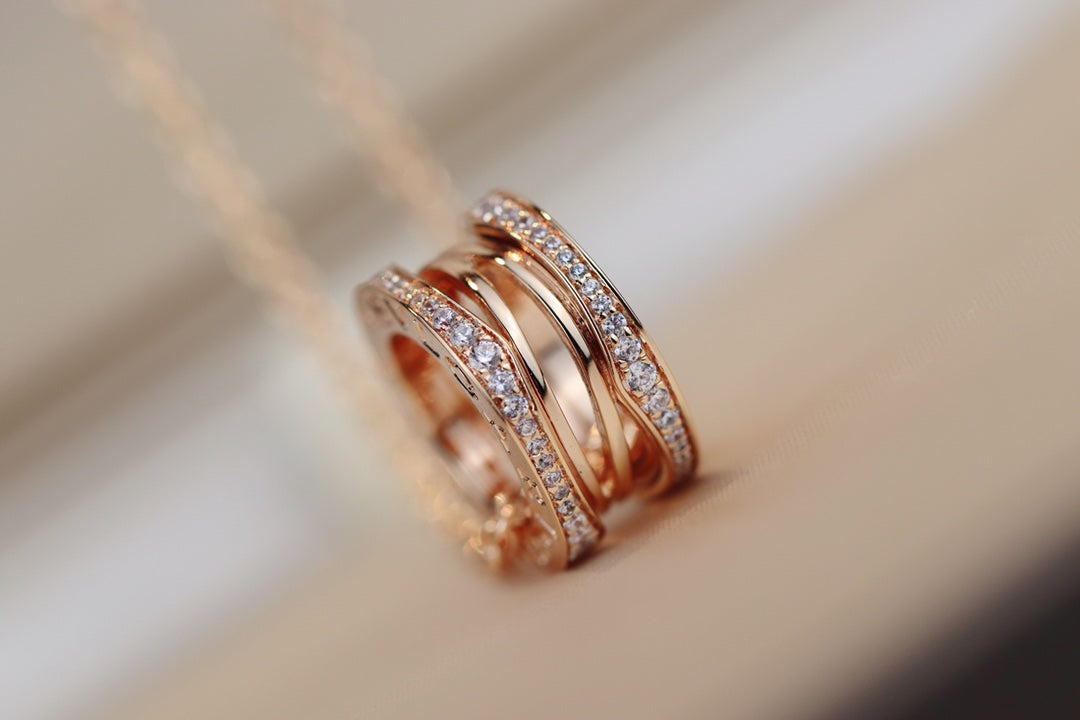 [vivabelle]ZERO 1 ROSA GOLD HALSKETTE