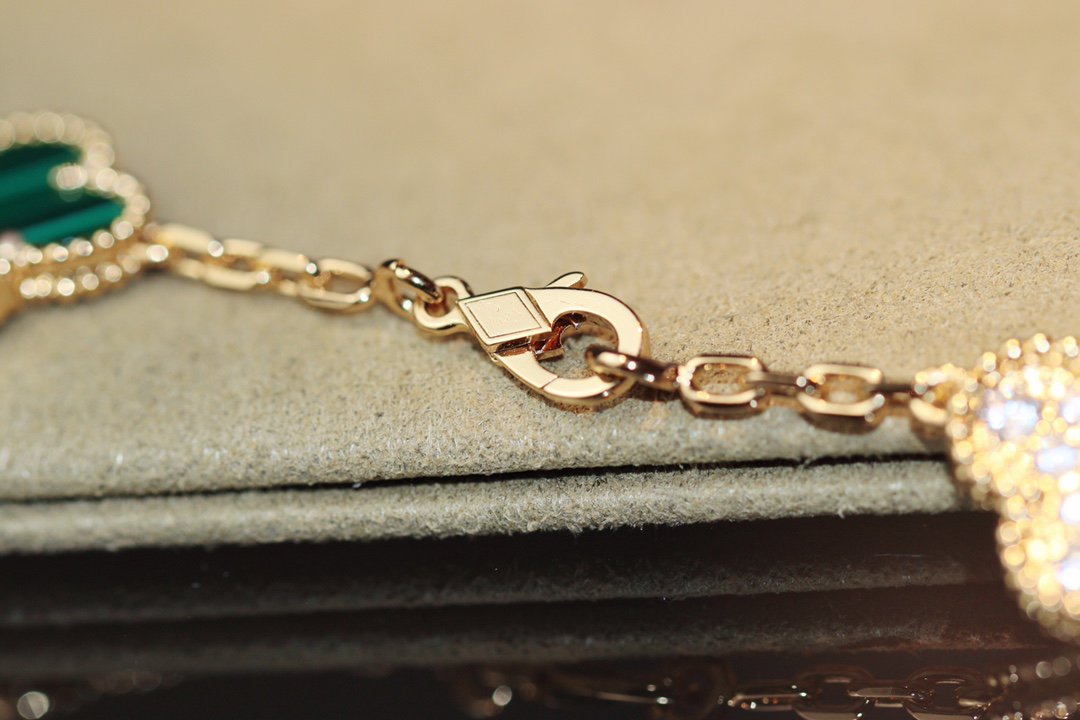[vivabelle]CLOVER 20 MOTIFS ONYX ROSE GOLD