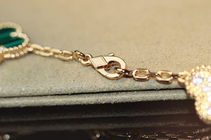 [vivabelle]CLOVER 20 MOTIFS ONYX ROSE GOLD