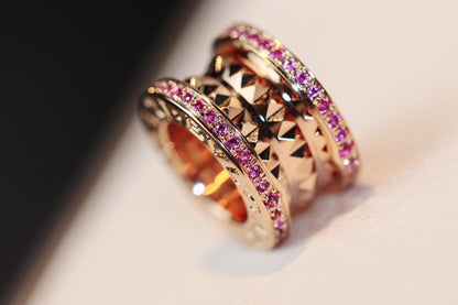 [vivabelle]ZERO 1 ROCK ROSA GOLD ROSA DIAMANT HALSKETTE