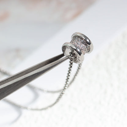 [vivabelle]ZERO 1 SILBERNE DIAMANT-HALSKETTE