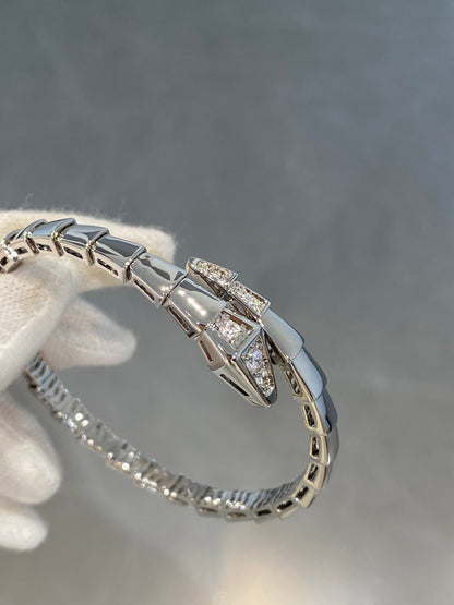 [vivabelle]SERPENTI BRACELET DIAMONDS SILVER