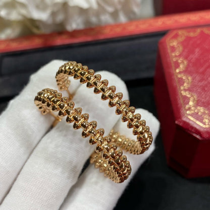 [vivabelle]CLASH LARGE HOOP EARRINGS