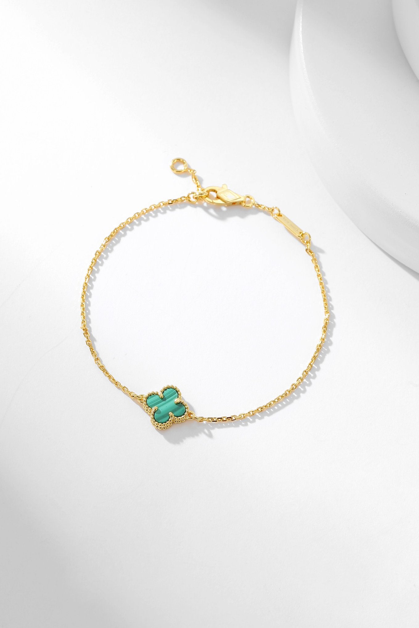 [vivabelle]KLEE-ARMBAND MALACHIT 1 MOTIV