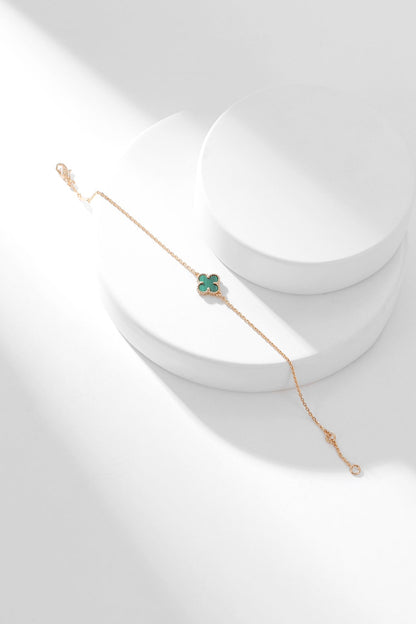 [vivabelle]KLEE-ARMBAND MALACHIT 1 MOTIV