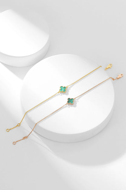 [vivabelle]KLEE-ARMBAND MALACHIT 1 MOTIV