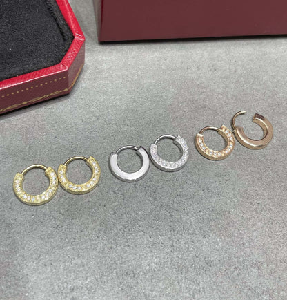 [vivabelle]LIEBE DIAMANT OHRRINGE