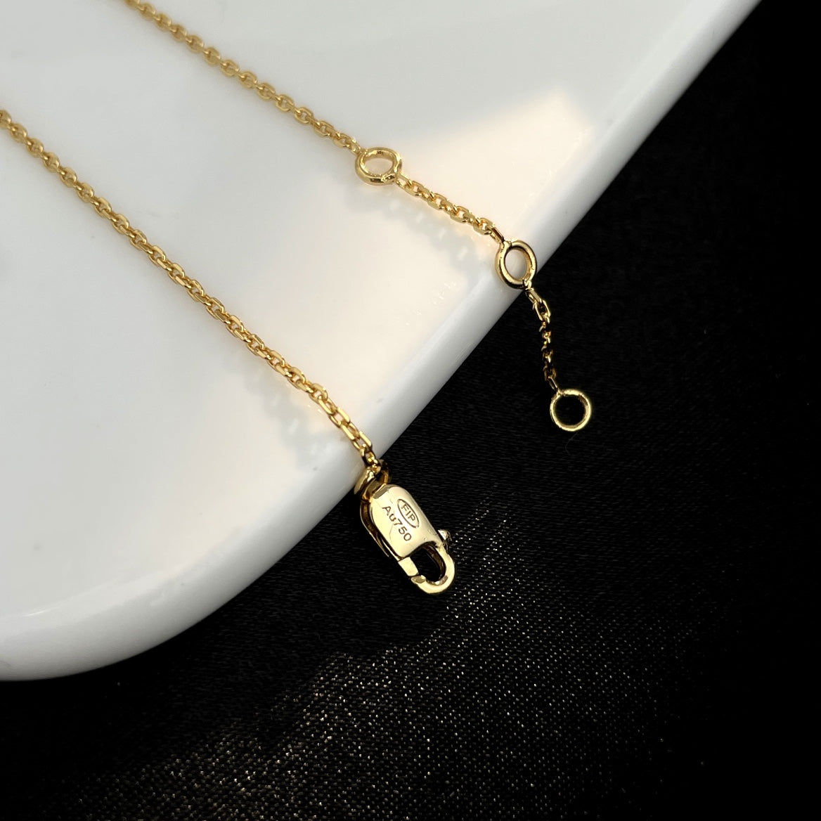 [vivabelle]FORCE 10 FULL DIAMOND BUCKLE CHAIN LINK MINI MODEL