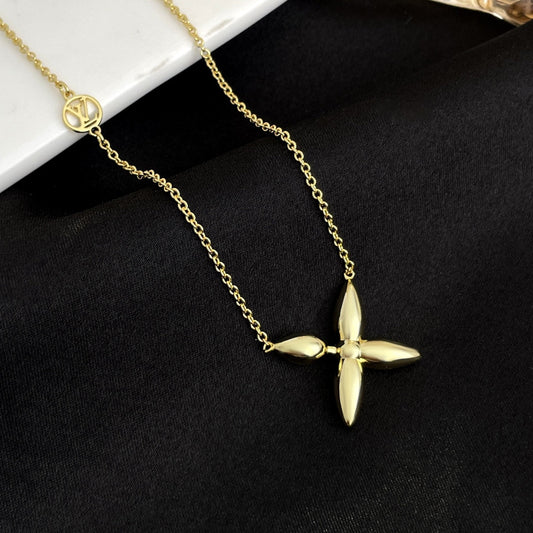 [vivabelle]LOUISETTE GOLD NECKLACE