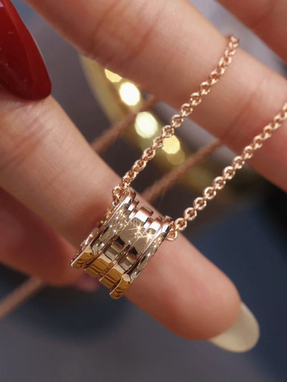 [vivabelle]ZERO 1 ROSA GOLD HALSKETTE