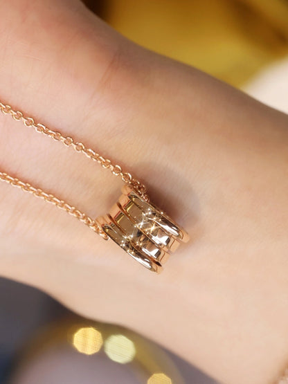 [vivabelle]ZERO 1 ROSA GOLD HALSKETTE