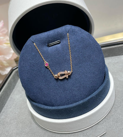 [vivabelle]FORCE 10 DIAMOND CHAIN LINK PINK GOLD BRACELET