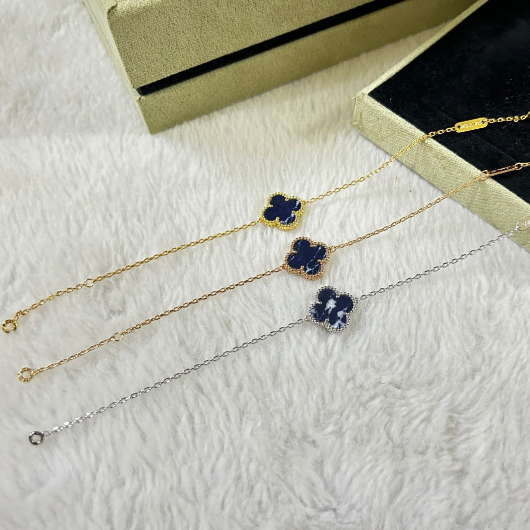 [vivabelle]KLEEBLATT 1 MOTIV PIETERSIT ARMBAND