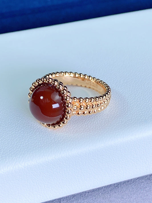 [vivabelle]PERLEE COULEURS ROSE GOLD RING