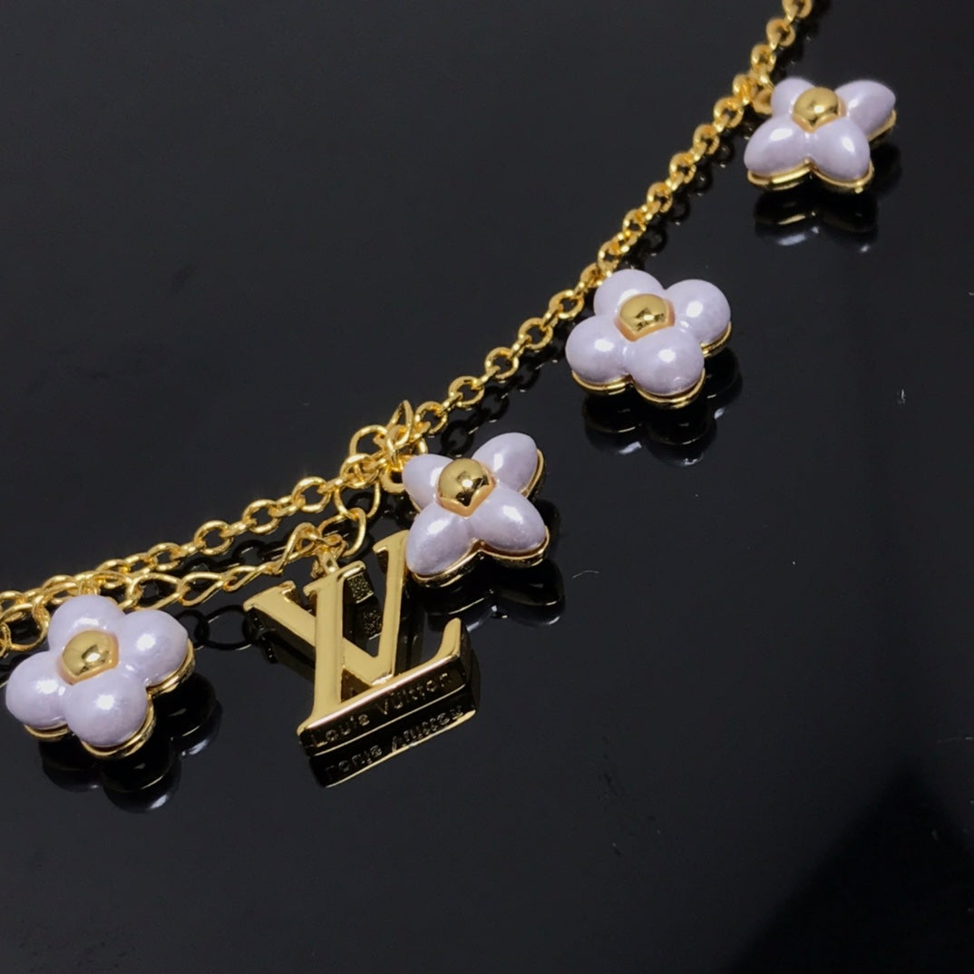 [vivabelle]LOGO 6 MOTIF STAR AND SUN GOLD BRACELET