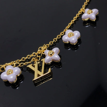 [vivabelle]LOGO 6 MOTIF STAR AND SUN GOLD BRACELET