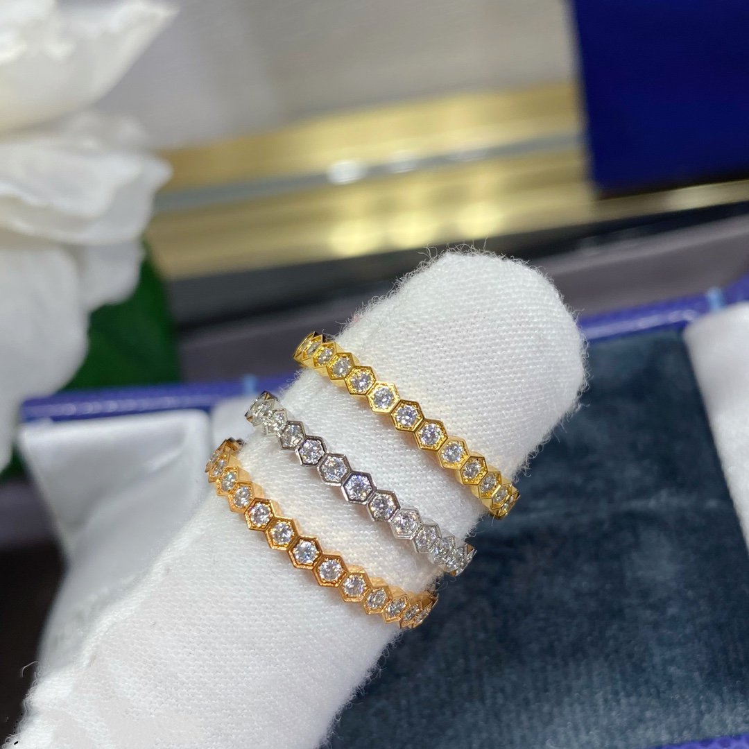 [vivabelle] BEE LOVE KLEINER RING MIT DIAMANTEN