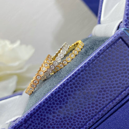 [vivabelle] BEE LOVE KLEINER RING MIT DIAMANTEN