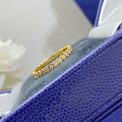 [vivabelle] BEE LOVE KLEINER RING MIT DIAMANTEN