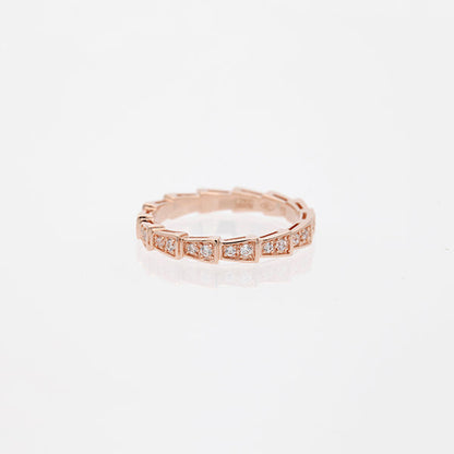 [vivabelle]SERPENTI RING ROTGOLD DIAMANT 3MM