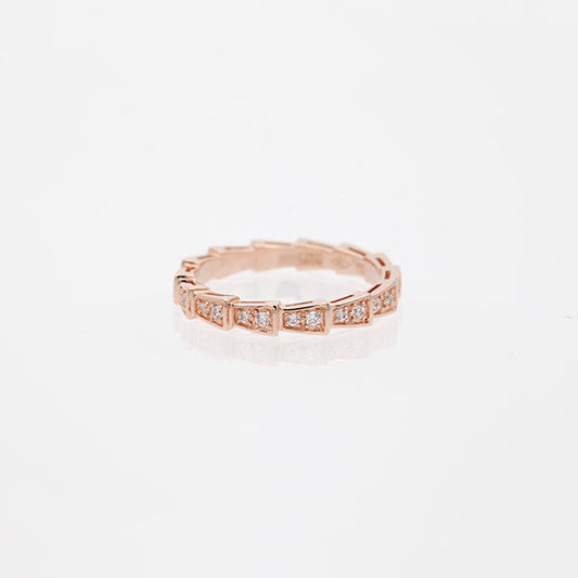 [vivabelle]SERPENTI RING ROTGOLD DIAMANT 3MM