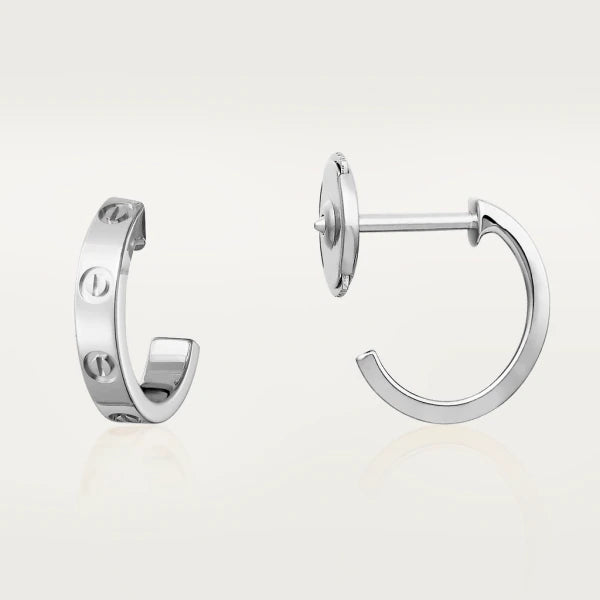 [vivabelle]LOVE OHRRINGE 2,65MM SILBER 