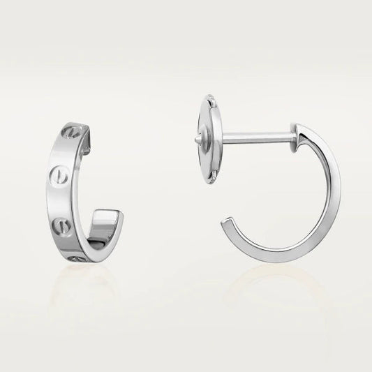 [vivabelle]LOVE OHRRINGE 2,65MM SILBER 