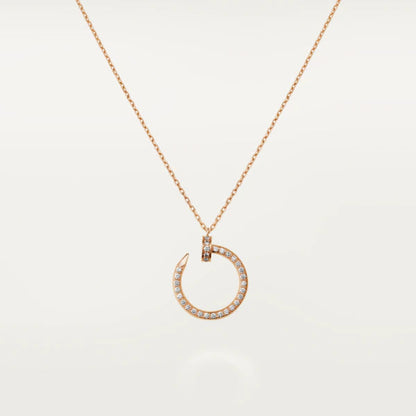 [vivabelle]JUSTE HALSKETTE ROTGOLD DIAMANTEN 
