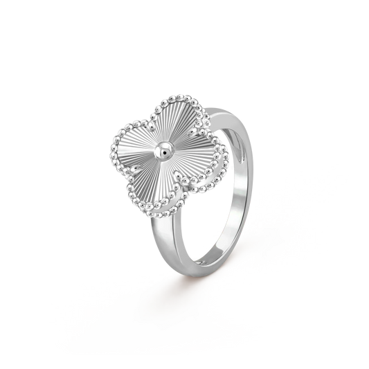 [vivabelle]CLOVER SILVER RING