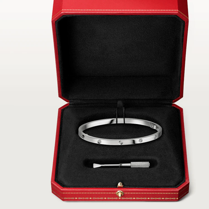 [vivabelle]LOVE BRACELET 3.65MM 10 DIAMONDS