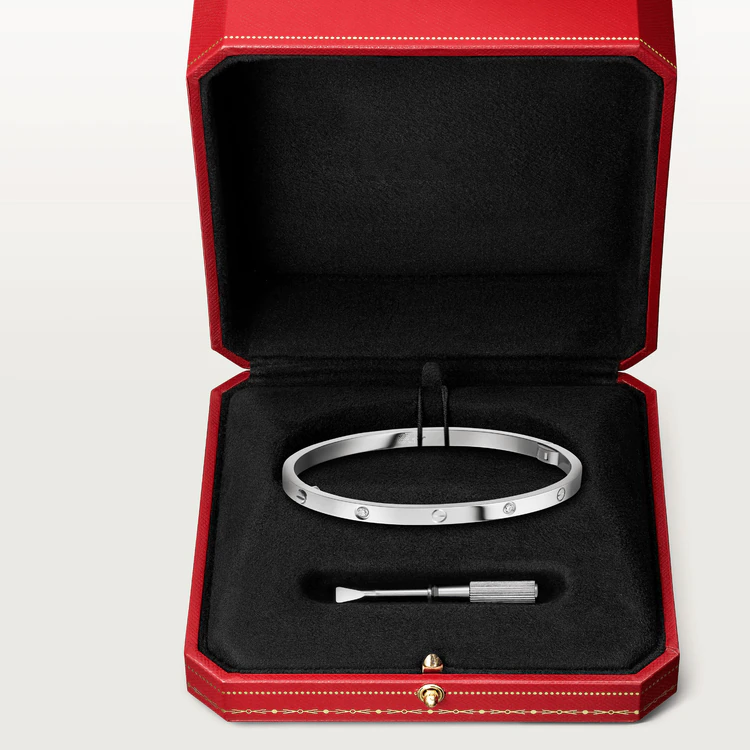 [vivabelle]LOVE BRACELET 3.65MM 6 DIAMONDS
