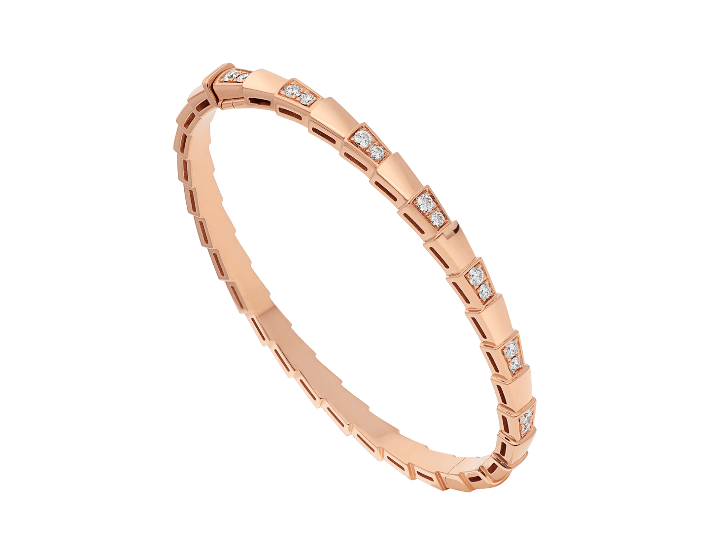 [vivabelle]SERPENTI BRACELET PINK GOLD DIAMOND