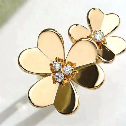 [vivabelle]CLOVER COMOS GOLD DIAMANTRING