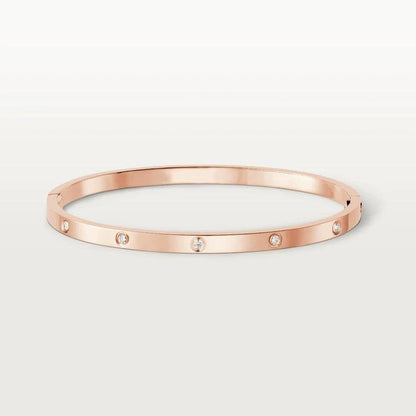 [vivabelle]LOVE BRACELET 3.65MM 10 DIAMONDS
