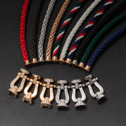 [vivabelle]FORCE LARGE HORSESHOE NO DIAMOND BRACELET SILVER