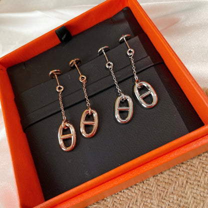 [vivabelle]KETTEN-QUASTEN-OHRRINGE