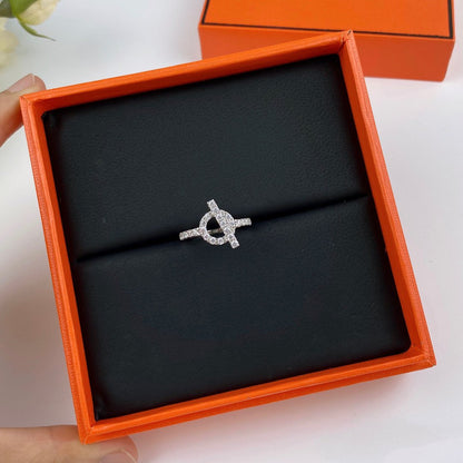 [vivabelle]ECHAPPEE RING SILBER DIAMANT