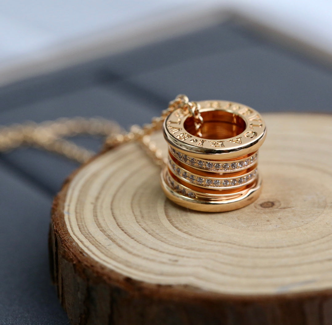 [vivabelle]ZERO 1 ROSÉGOLD-DIAMANT-HALSKETTE