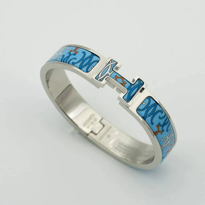 [vivabelle]H BRACELET BLUE MULTICOLOR