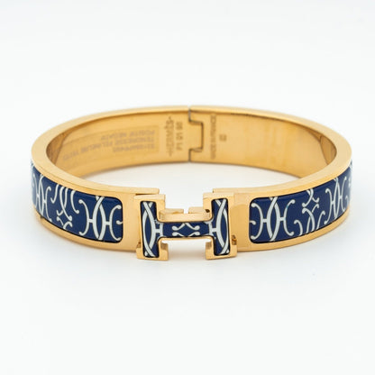 [vivabelle]H BRACELET BLACK MULTICOLOR