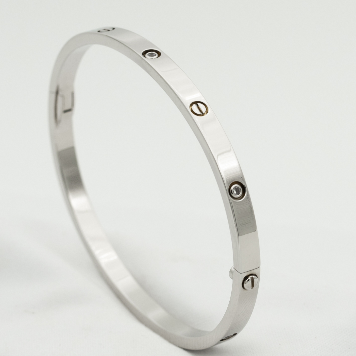 [vivabelle]LOVE BRACELET 3.65MM 6 DIAMONDS