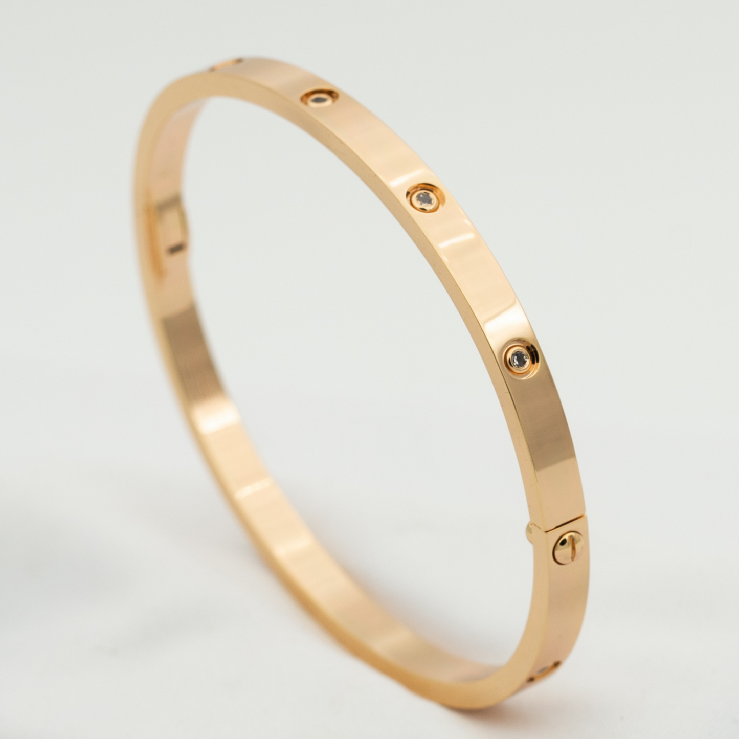 [vivabelle]LOVE BRACELET 3.65MM 10 DIAMONDS