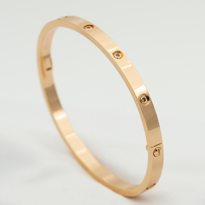 [vivabelle]LOVE BRACELET 3.65MM 10 DIAMONDS