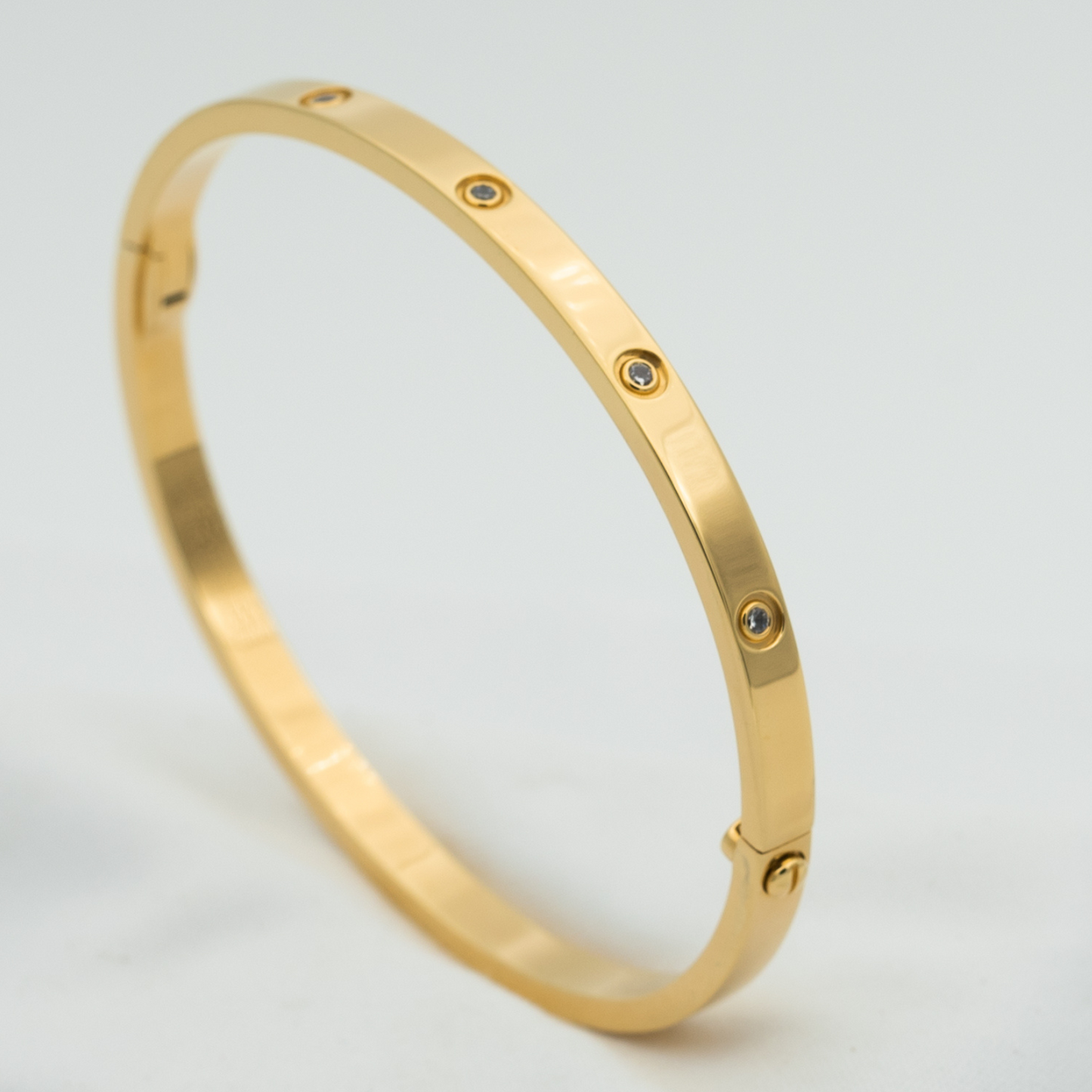 [vivabelle]LOVE BRACELET 3.65MM 10 DIAMONDS
