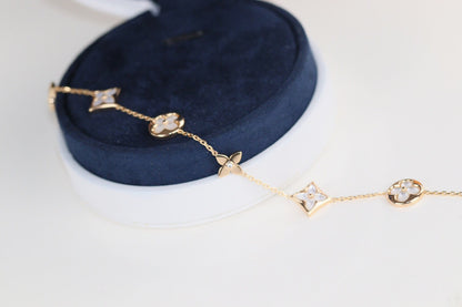 [vivabelle]LEAF CLOVER BRACELET
