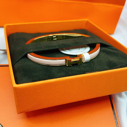 [vivabelle]CLASSIC HM CLIC  PINK 8MM ENAMEL BRACELET