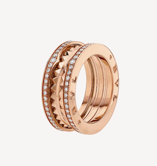 [vivabelle]ZERO 1 ROCK DIAMOND PINK GOLD