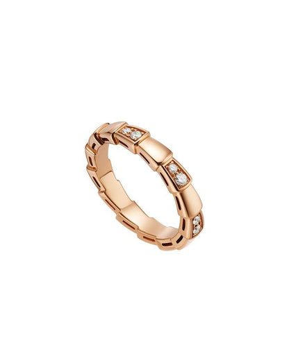 [vivabelle]SERPENTI RING ROTGOLD 3MM