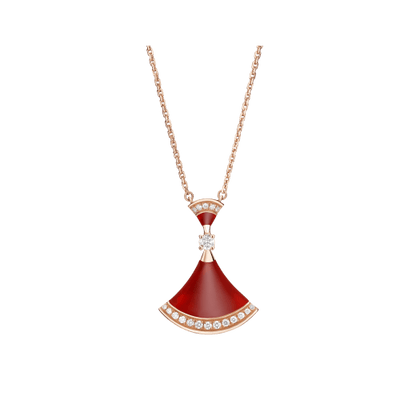 [vivabelle]DREAM NECKLACE CARNELIAN DIAMOND