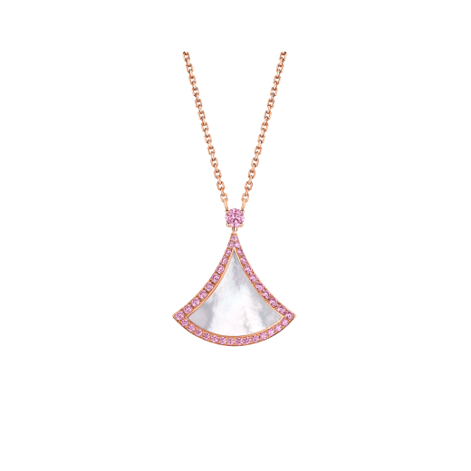 [vivabelle]DREAM NECKLACE MOP DIAMOND PINK